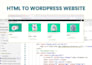 design and develop a professional wordpress theme using HTML CSS and PHP